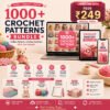 CROCHET PATTERNS 1000+ Crochet Patterns Bundle | Amigurumi, Crafts & DIY Crochet Projects